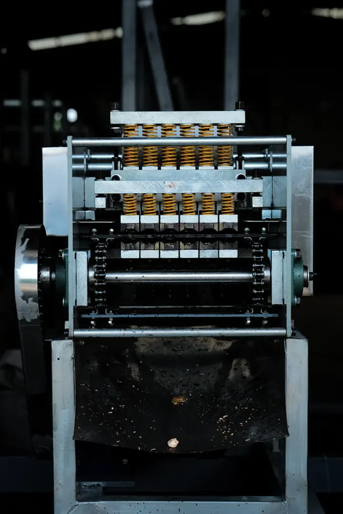 automatic cashew shelling machine